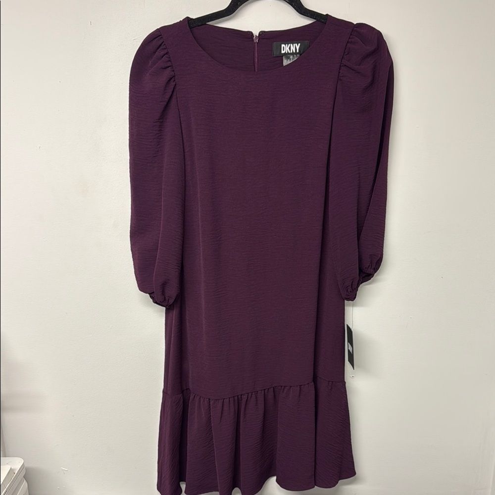 DKNY Deep Purple Dress NWT size 2